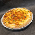 Cheese and onion quiche