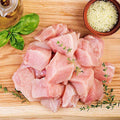 Diced chicken