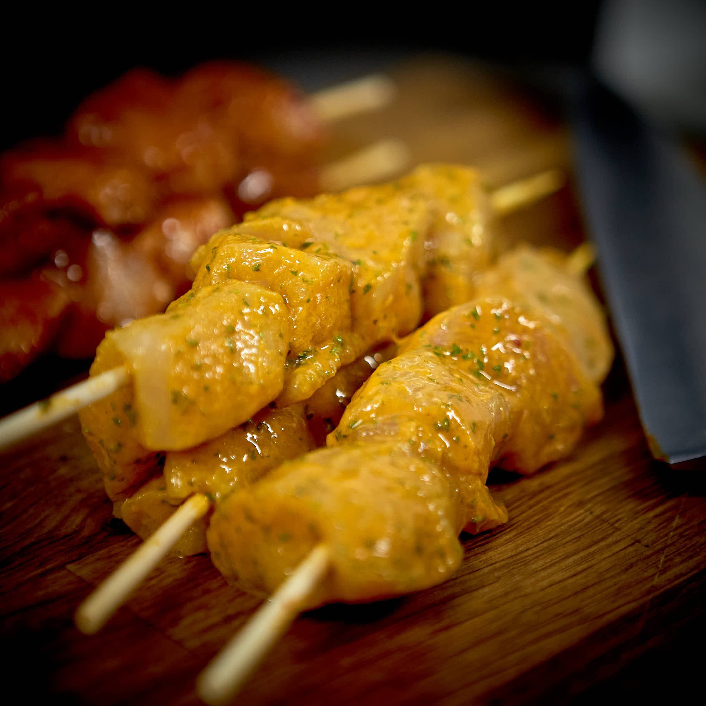 Chicken kebabs